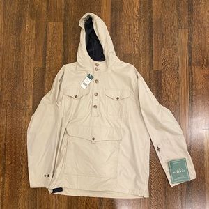 Filson redwood anorak - large - stone - new with tags